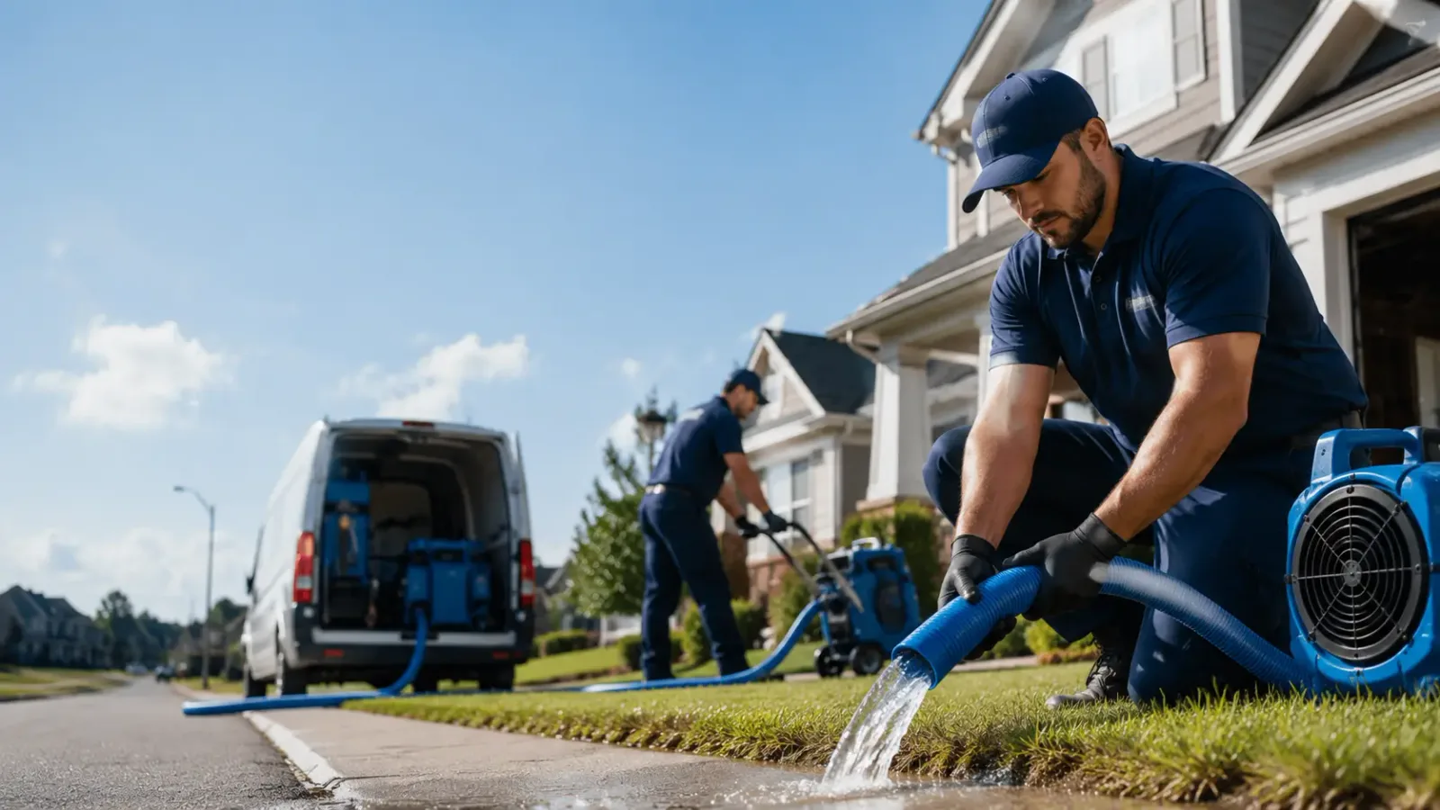Flood Damage Restoration in Upland, IN